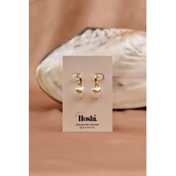 orhh- heart pearl goud