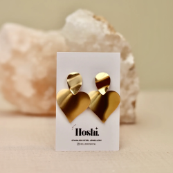 boucle d'oreilles Hoshi Heart symbols