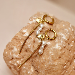 boucle d'oreilles Hoshi Cosmic pearl 2