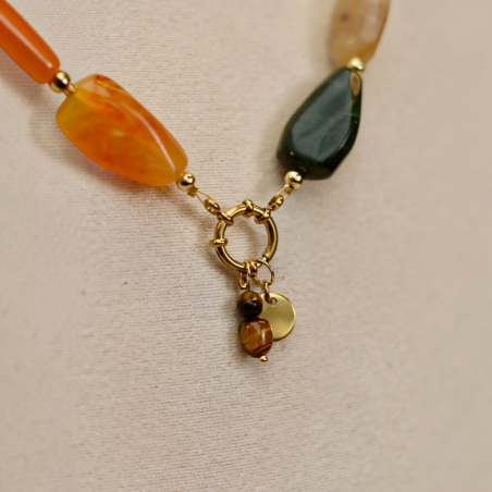 ketting uchu COSMIC - tijgeroog