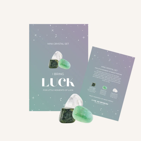 gift uchu Crystal set - LUCK