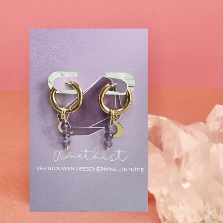 boucles d'oreilles uchu luna basic