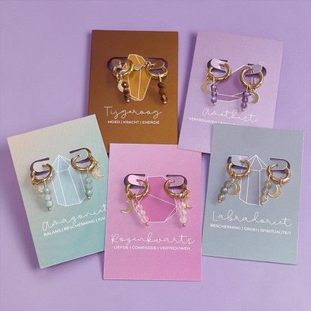 boucles d'oreilles uchu luna basic